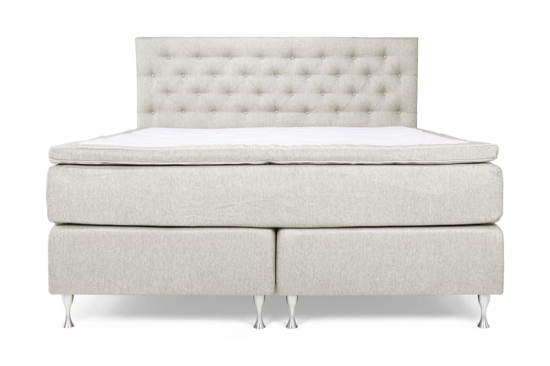 ZOUL Kontinentalsäng 160 Beige - Möbler - Sovrum - Sängar - Kontinentalsängar