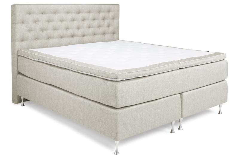 ZOUL Kontinentalsäng 160 Beige - Möbler - Sovrum - Sängar - Kontinentalsängar