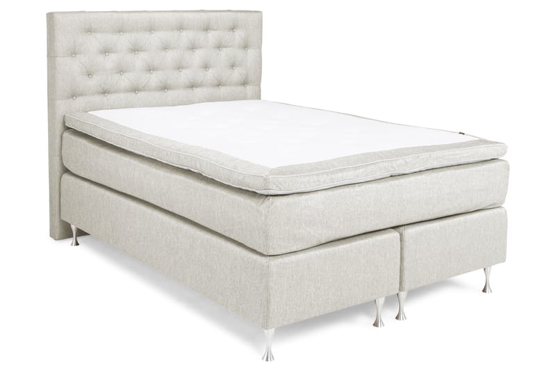 ZOUL Kontinentalsäng - Sängpaket 140 Beige - Möbler - Sovrum - Sängar - Komplett Sängpaket