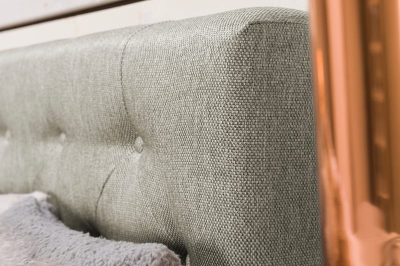 ZOUL Kontinentalsäng - Sängpaket 140 Med Sidor Beige/Vit - Möbler - Sovrum - Sängar - Komplett Sängpaket