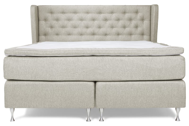 ZOUL Kontinentalsäng - Sängpaket 160 Beige - Möbler - Sovrum - Sängar - Komplett Sängpaket
