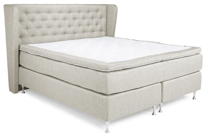 ZOUL Kontinentalsäng - Sängpaket 180 Beige - Möbler - Sovrum - Sängar - Komplett Sängpaket