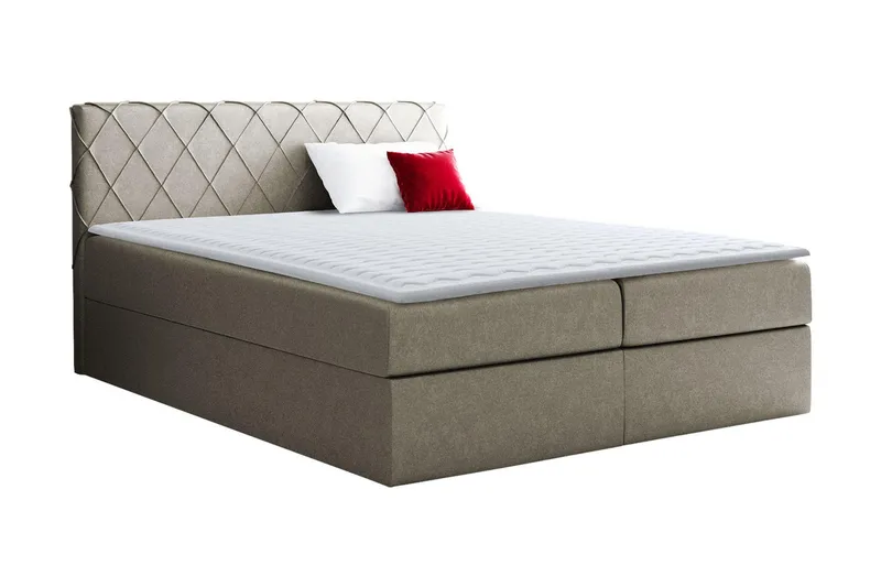Korshavn Kontinentalsäng 120x200, Beige