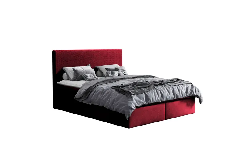 Laargard / Cosmo Sängpaket Kontinentalsäng 200x200 cm, Röd