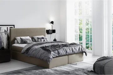 Laargard Kontinentalsäng medFörvaring 160x200 - Beige - Möbler - Sovrum - Sängar - Kontinentalsängar