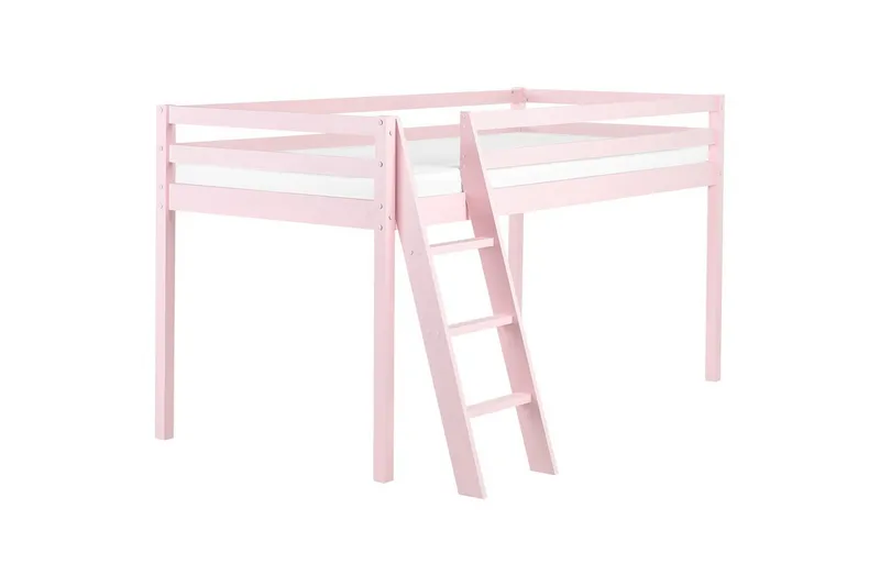 Låg våningssäng Ascoux - Rosa - Möbler - Sovrum - Sängar - Våningssängar & loftsängar