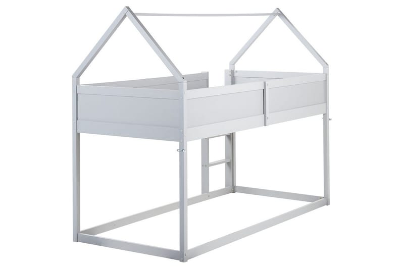 Låg våningssäng Dienne - Grå - Möbler - Sovrum - Sängar - Våningssängar & loftsängar