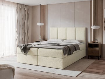 Laggano Sängpaket Kontinentalsäng 180x200 cm - beige - Möbler - Sovrum - Sängar - Komplett Sängpaket