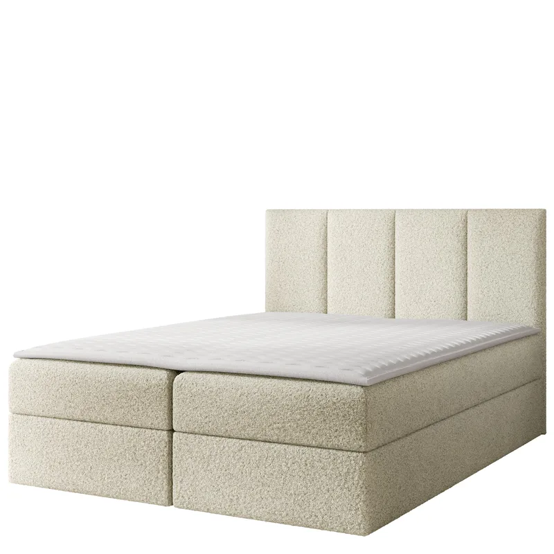 Laggano Sängpaket Kontinentalsäng 180x200 cm, beige