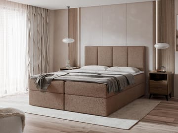Laggano Sängpaket Kontinentalsäng 180x200 cm - brun - Möbler - Sovrum - Sängar - Komplett Sängpaket