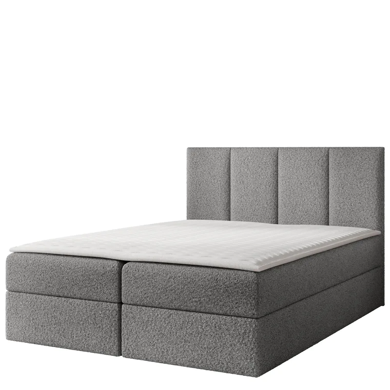 Laggano Sängpaket Kontinentalsäng 180x200 cm - grå - Möbler - Sovrum - Sängar - Komplett Sängpaket