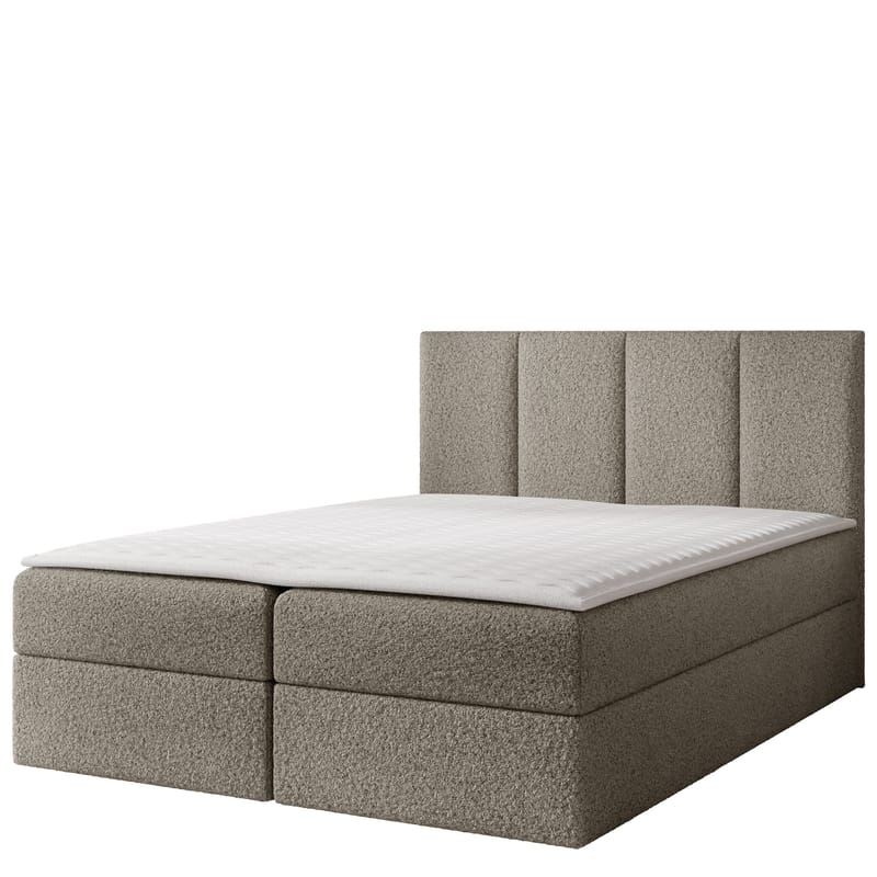 Laggano Sängpaket Kontinentalsäng 180x200 cm, taupe