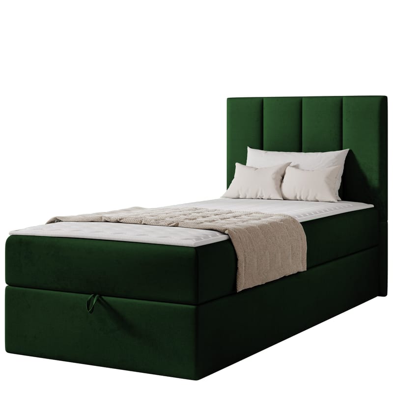 Laggano Sängpaket Kontinentalsäng 80x200 cm, Polo 889 grön