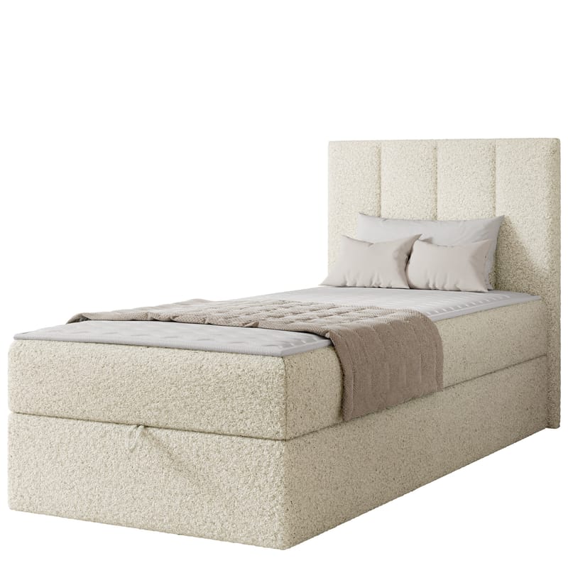 Laggano Sängpaket Kontinentalsäng 90x200 cm, beige