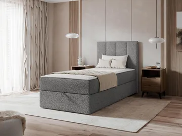 Laggano Sängpaket Kontinentalsäng 90x200 cm - mörkgrå - Möbler - Sovrum - Sängar - Komplett Sängpaket