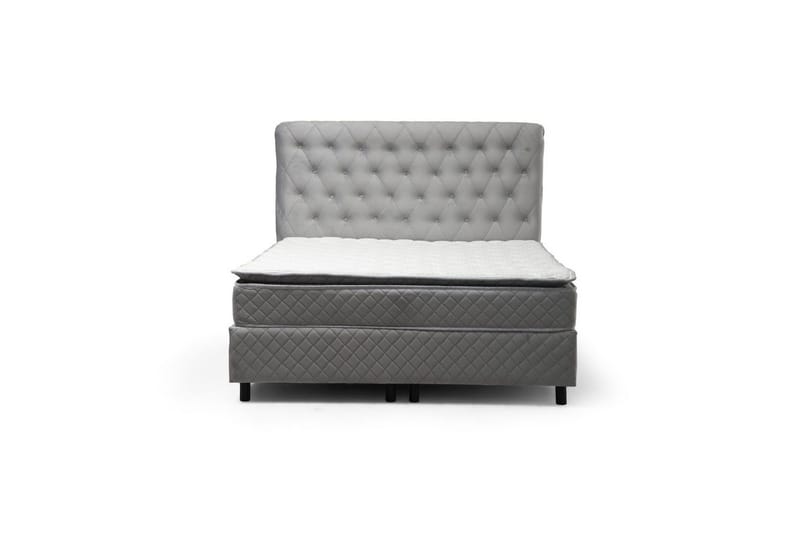 Lamoon Komplett Sängpaket 120x200 cm - Grå - Möbler - Sovrum - Sängar - Komplett Sängpaket