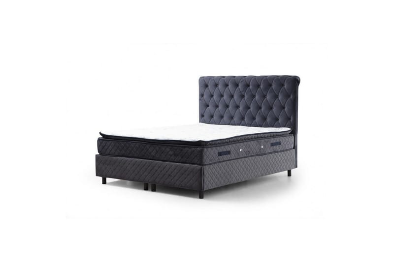 Lamoon Komplett Sängpaket 160x200 cm - Antracit - Möbler - Sovrum - Sängar - Komplett Sängpaket