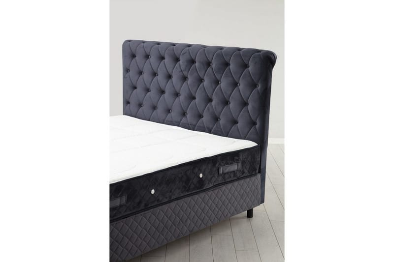 Lamoon Komplett Sängpaket 160x200 cm - Antracit - Möbler - Sovrum - Sängar - Komplett Sängpaket