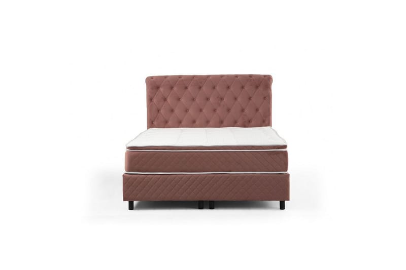 Lamoon Komplett Sängpaket 160x200 cm - Rodnadsrosa - Möbler - Sovrum - Sängar - Komplett Sängpaket
