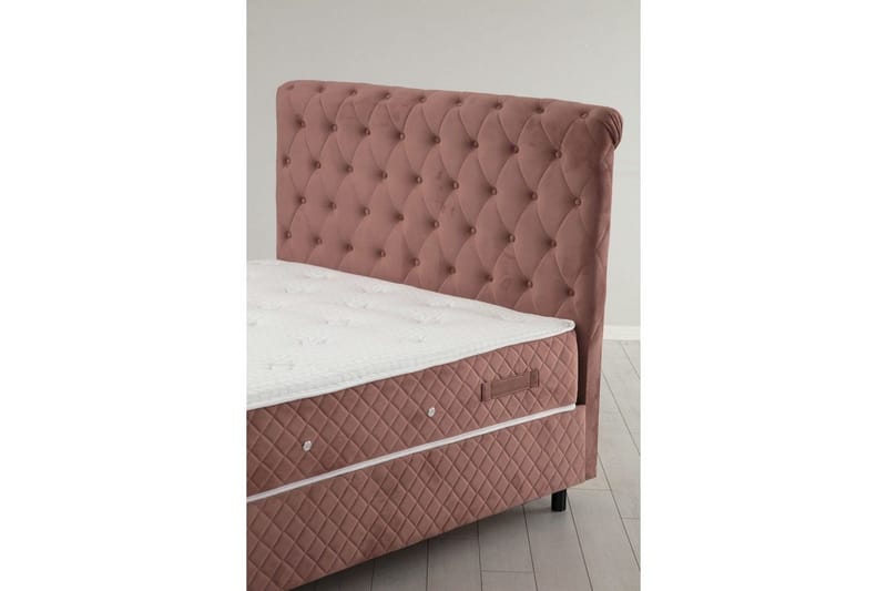 Lamoon Komplett Sängpaket 160x200 cm - Rodnadsrosa - Möbler - Sovrum - Sängar - Komplett Sängpaket