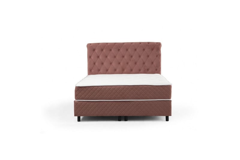 Lamoon Komplett Sängpaket 160x200 cm - Rodnadsrosa - Möbler - Sovrum - Sängar - Komplett Sängpaket