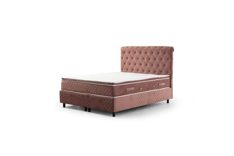 Lamoon Komplett Sängpaket 90x190 cm - Rodnadsrosa - Möbler - Sovrum - Sängar - Komplett Sängpaket