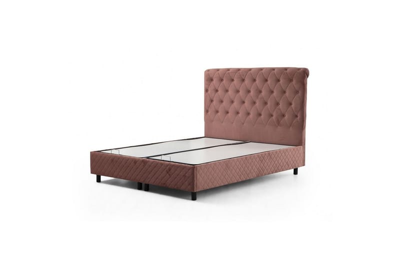 Lamoon Ramsäng 160x200 cm - Rodnadsrosa - Möbler - Sovrum - Sängar - Ramsäng