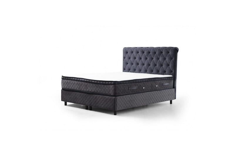 Lamoon Sängpaket Kontinentalsäng 160x200 cm - Antracit - Möbler - Sovrum - Sängar - Komplett Sängpaket