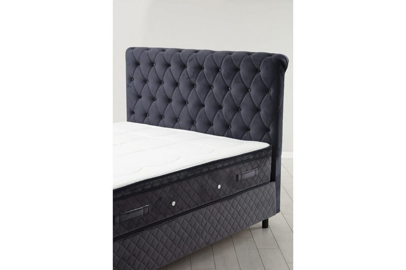 Lamoon Sängpaket Kontinentalsäng 160x200 cm - Antracit - Möbler - Sovrum - Sängar - Komplett Sängpaket