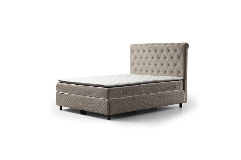Lamoon Sängpaket Ramsäng 160x200 cm - Beige - Möbler - Sovrum - Sängar - Komplett Sängpaket