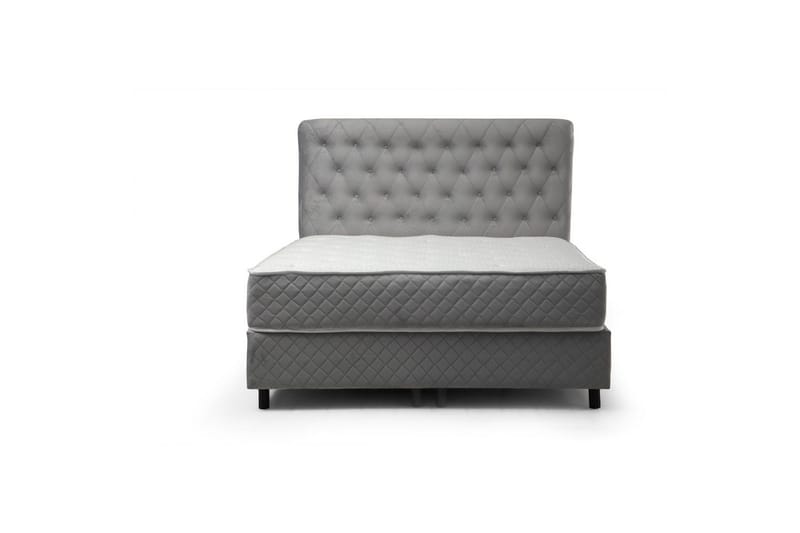 Lamoon Sängpaket Ramsäng 160x200 cm - Grå - Möbler - Sovrum - Sängar - Komplett Sängpaket