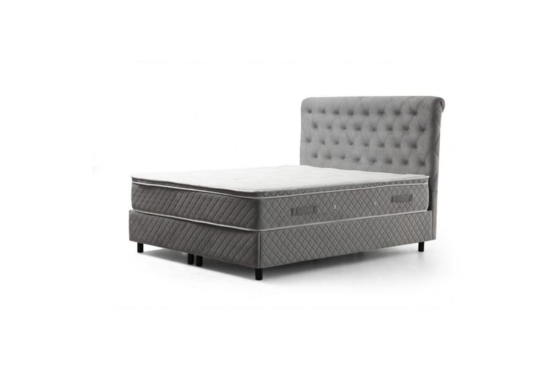 Lamoon Sängpaket Ramsäng 160x200 cm - Grå - Möbler - Sovrum - Sängar - Komplett Sängpaket