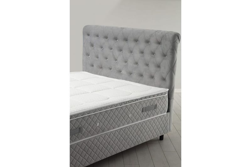 Lamoon Sängpaket Ramsäng 160x200 cm - Grå - Möbler - Sovrum - Sängar - Komplett Sängpaket