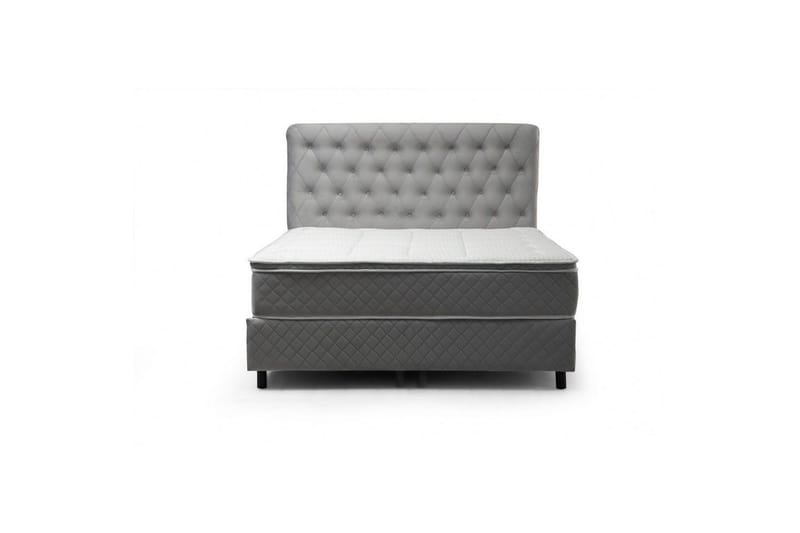 Lamoon Sängpaket Ramsäng 160x200 cm - Grå - Möbler - Sovrum - Sängar - Komplett Sängpaket