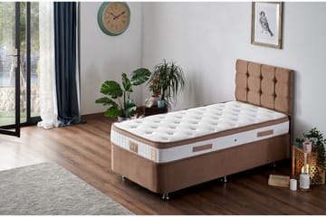Latrona Kontinentalsäng 90x200 cm - Ljusbrun - Möbler - Sovrum - Sängar - Kontinentalsängar
