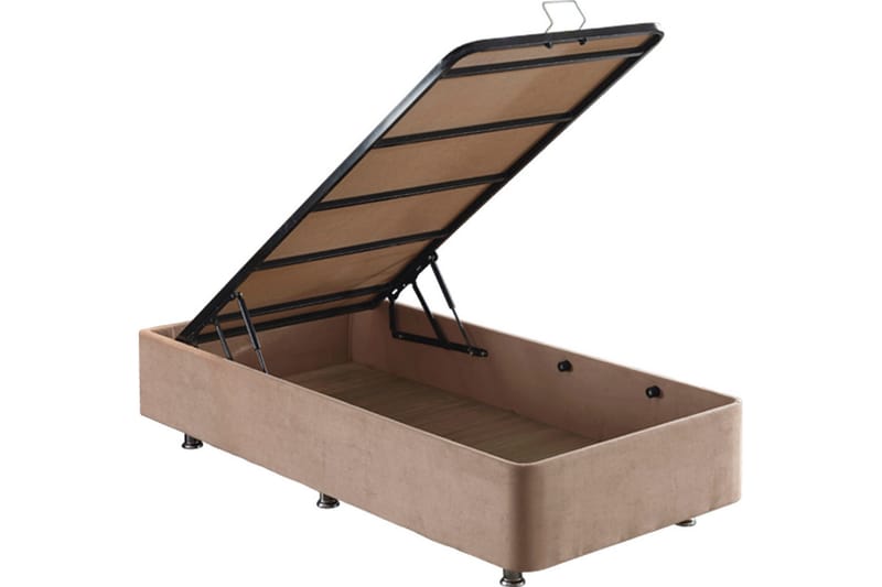 Latrona Kontinentalsäng 90x200 cm - Ljusbrun - Möbler - Sovrum - Sängar - Kontinentalsängar