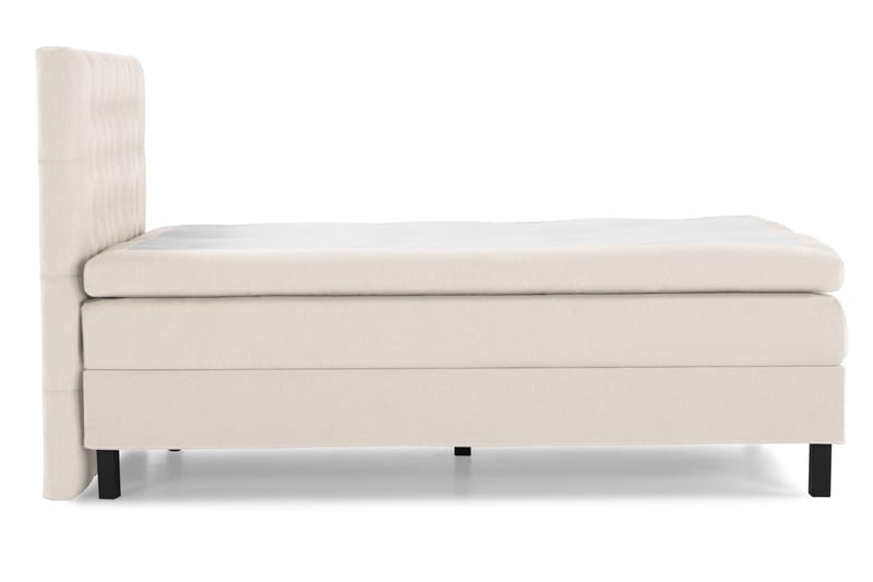 Lucky Komplett Sängpaket 120x200 Latex Diamant Sänggavel - Beige - Möbler - Sovrum - Sängar - Kontinentalsängar