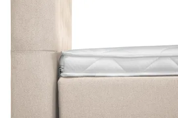 Lucky Komplett Sängpaket 120x200 Skum Diamant Sänggavel - Nackkudde Liten Beige - Möbler - Sovrum - Sängar - Komplett Sängpaket