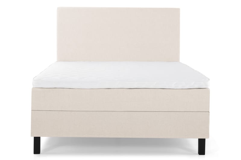 Lucky Komplett Sängpaket 120x200 Skum Slät Sänggavel - Beige - Möbler - Sovrum - Sängar - Komplett Sängpaket