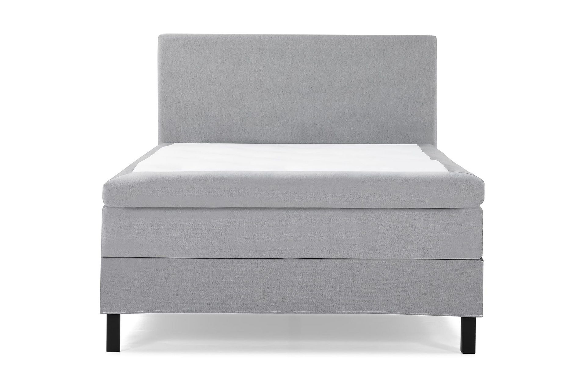 Lucky Komplett Sängpaket 120x200 Polyeter Slät Sänggavel – Mellangrå