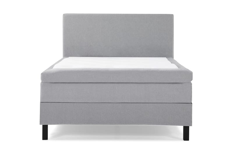 Lucky Komplett Sängpaket 120x200 Polyeter Slät Sänggavel - Mellangrå - Möbler - Sovrum - Sängar - Komplett Sängpaket