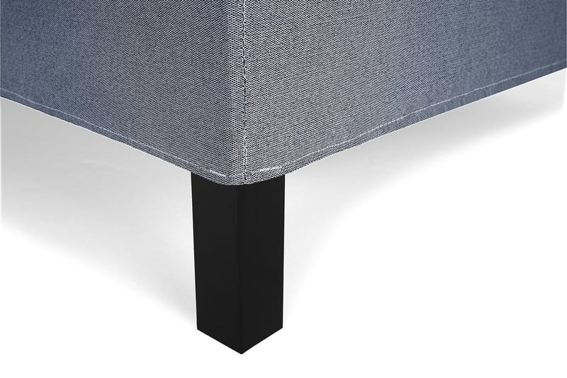 Lucky Komplett Sängpaket 140x200 Latex Diamant Sänggavel - Nackkudde Stor Mörkblå - Möbler - Sovrum - Sängar - Kontinentalsängar