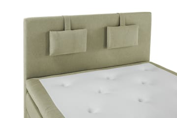 Lucky Komplett Sängpaket 140x200 Latex Slät Sänggavel  Na - Nackkudde Liten Grön - Möbler - Sovrum - Sängar - Komplett Sängpaket