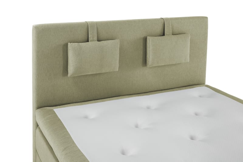 Lucky Komplett Sängpaket 140x200 Latex Slät Sänggavel  Na - Nackkudde Liten Grön - Möbler - Sovrum - Sängar - Komplett Sängpaket