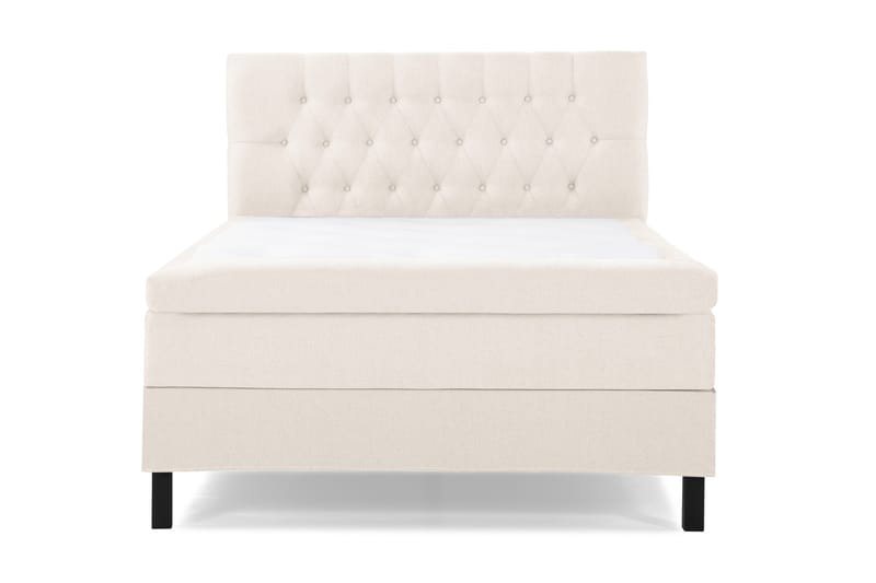 Lucky Komplett Sängpaket 140x200 Memory Diamant Sänggavel - Beige - Möbler - Sovrum - Sängar - Komplett Sängpaket