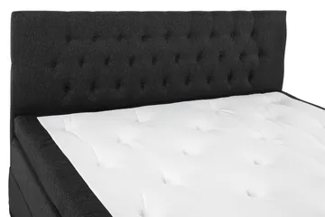 Lucky Komplett Sängpaket 160x200 Latex Diamant - Svart/Grå/PU - Möbler - Sovrum - Sängar - Komplett Sängpaket