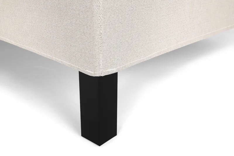Lucky Komplett Sängpaket 160x200 Latex Slät Sänggavel - Beige - Möbler - Sovrum - Sängar - Komplett Sängpaket