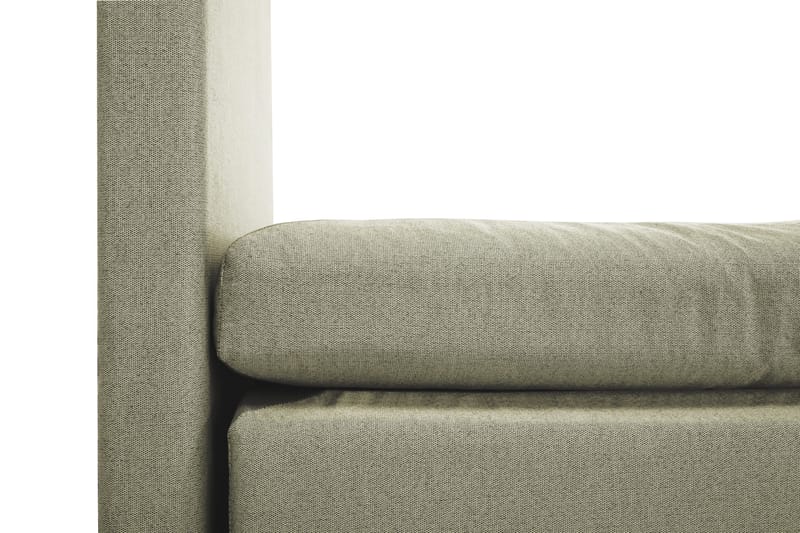 Lucky Komplett Sängpaket 160x200 Latex Slät Sänggavel - Nackkudde Stor Grön - Möbler - Sovrum - Sängar - Kontinentalsängar
