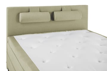 Lucky Komplett Sängpaket 160x200 Latex Slät Sänggavel - Nackkudde Stor Grön - Möbler - Sovrum - Sängar - Kontinentalsängar