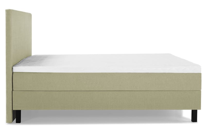 Lucky Komplett Sängpaket 160x200 Skum Slät Sänggavel - Grön - Möbler - Sovrum - Sängar - Komplett Sängpaket
